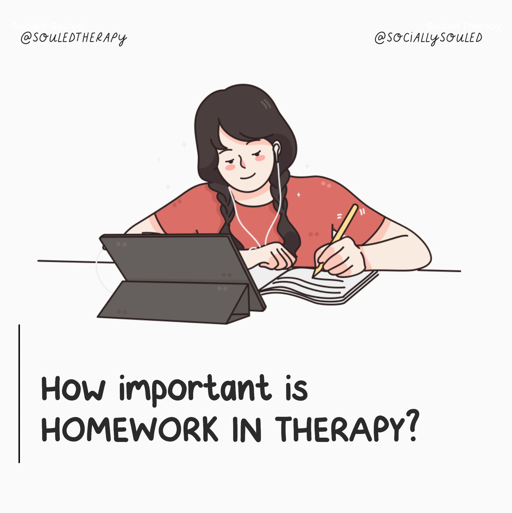 How important is homework in therapy?