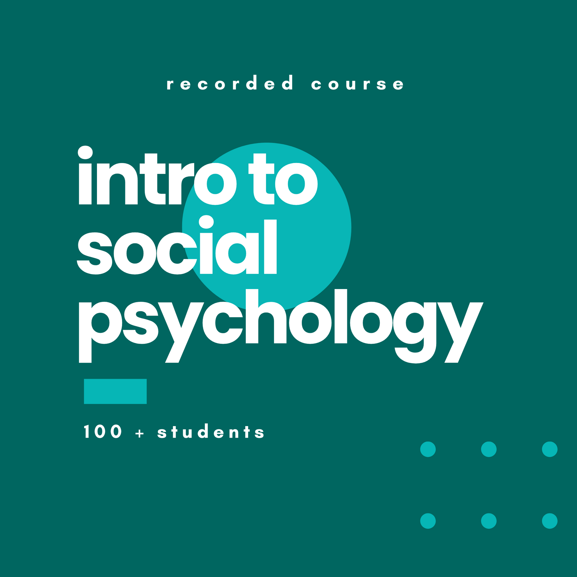 Social Psychology Course