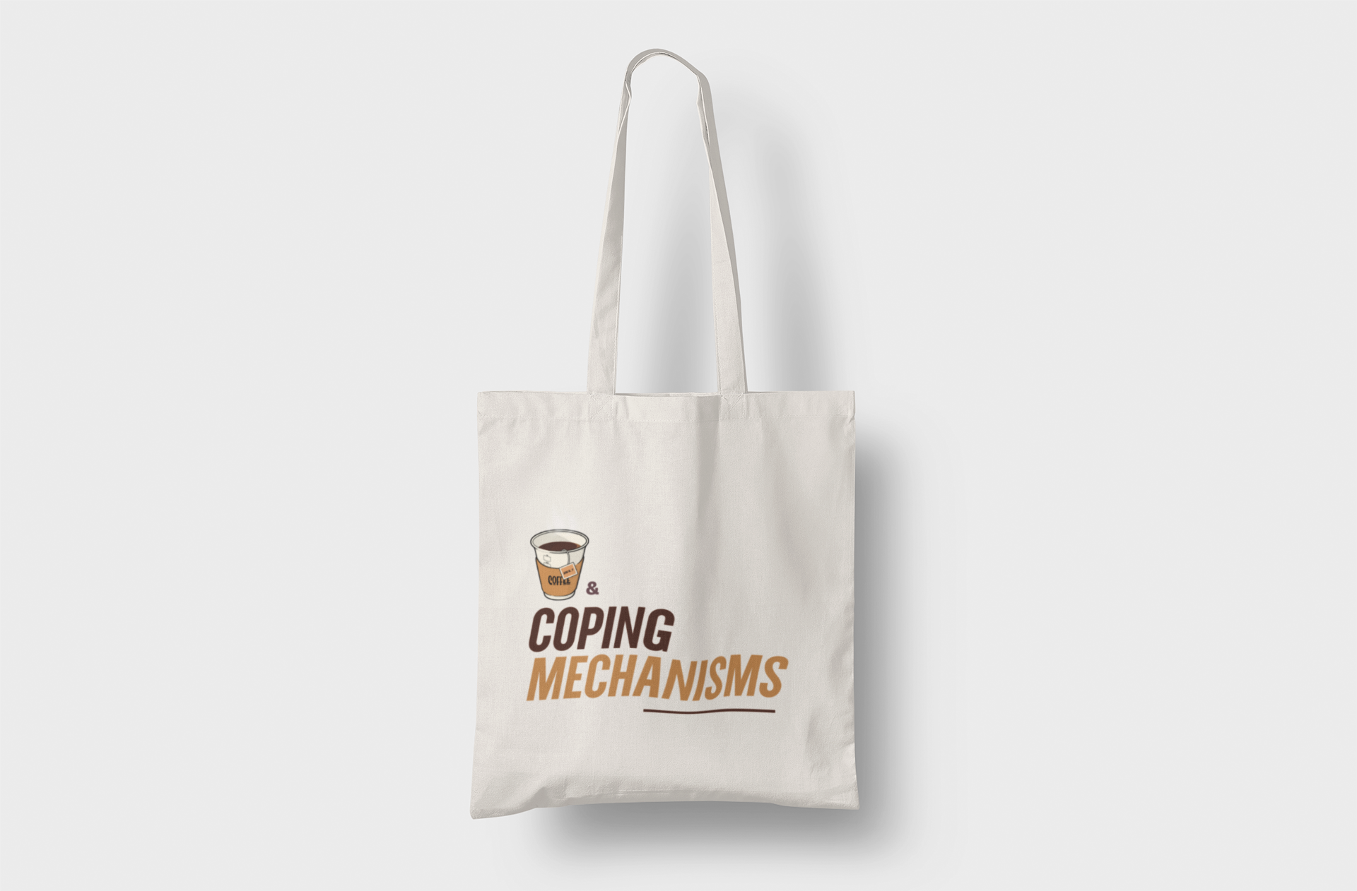 Coffee & Coping Mechanisms Tote Bag