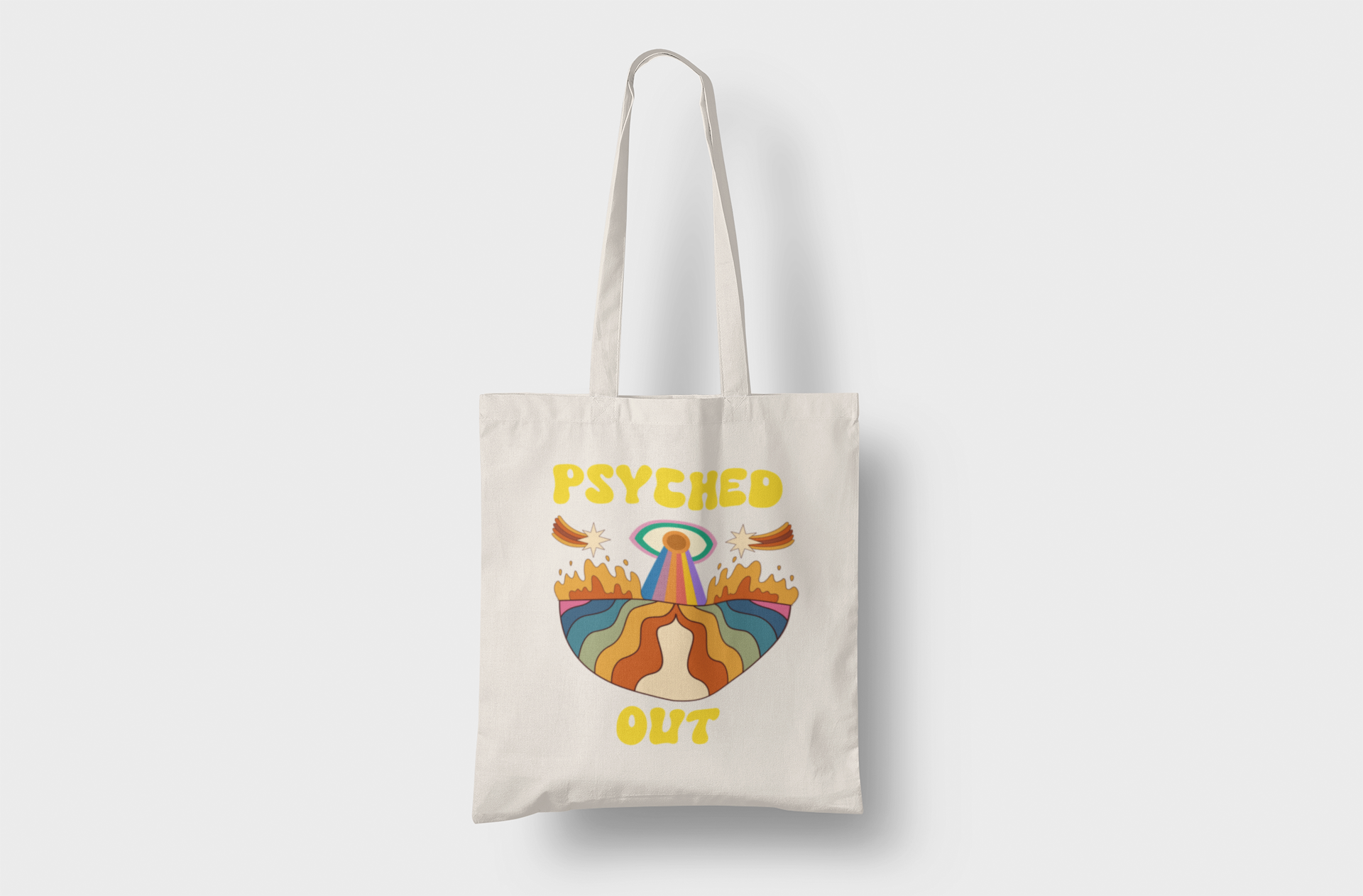 Psyched Out Tote Bag