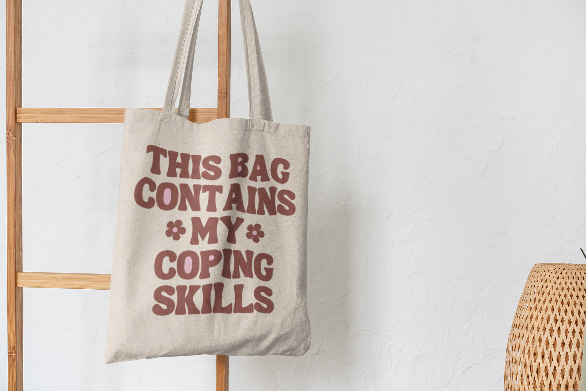 This Bag Contains my Coping Skills Tote Bag