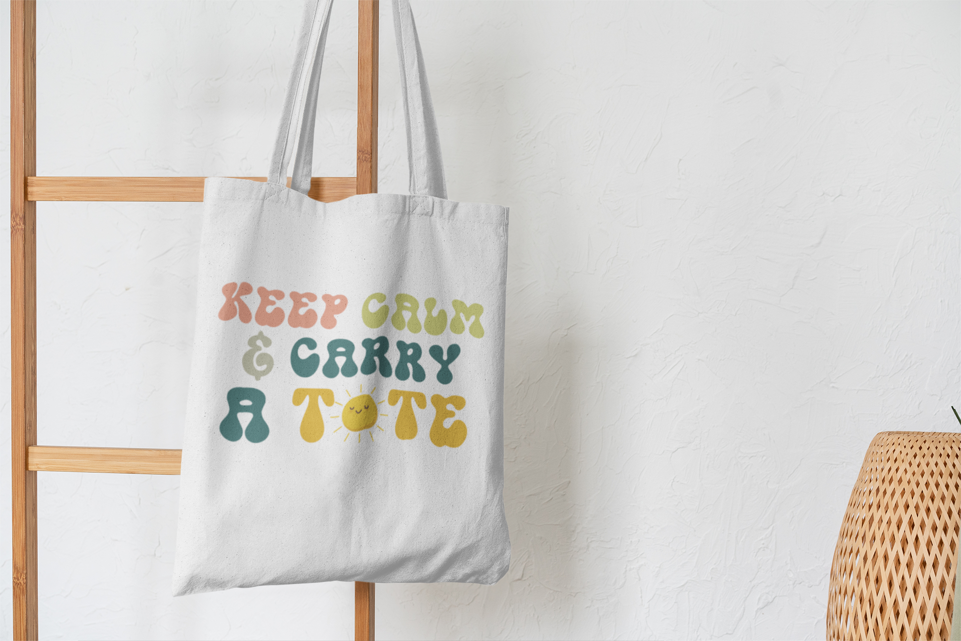 Keep Calm and Carry A Tote Bag