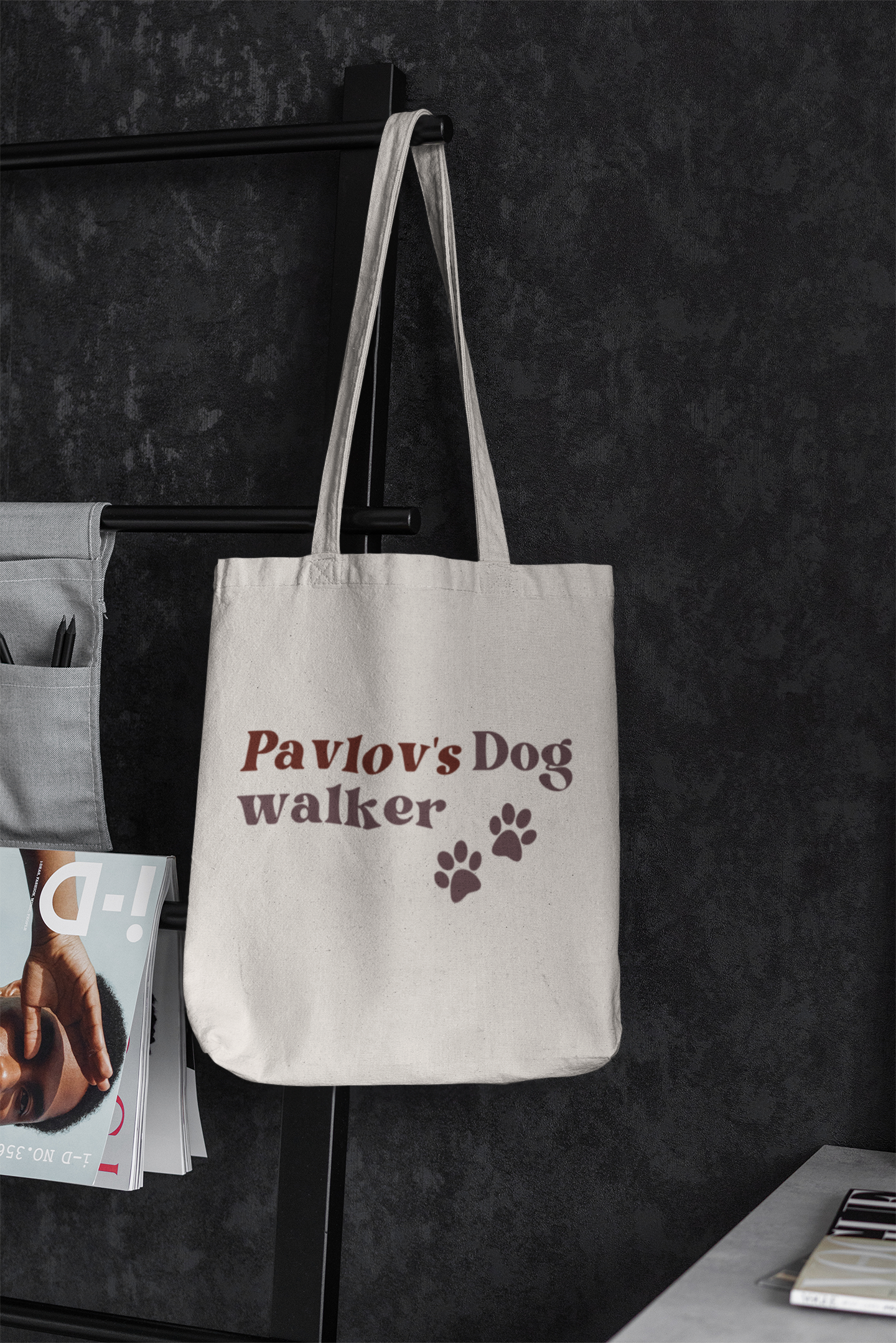Pavlov’s Dog Walker Tote Bag