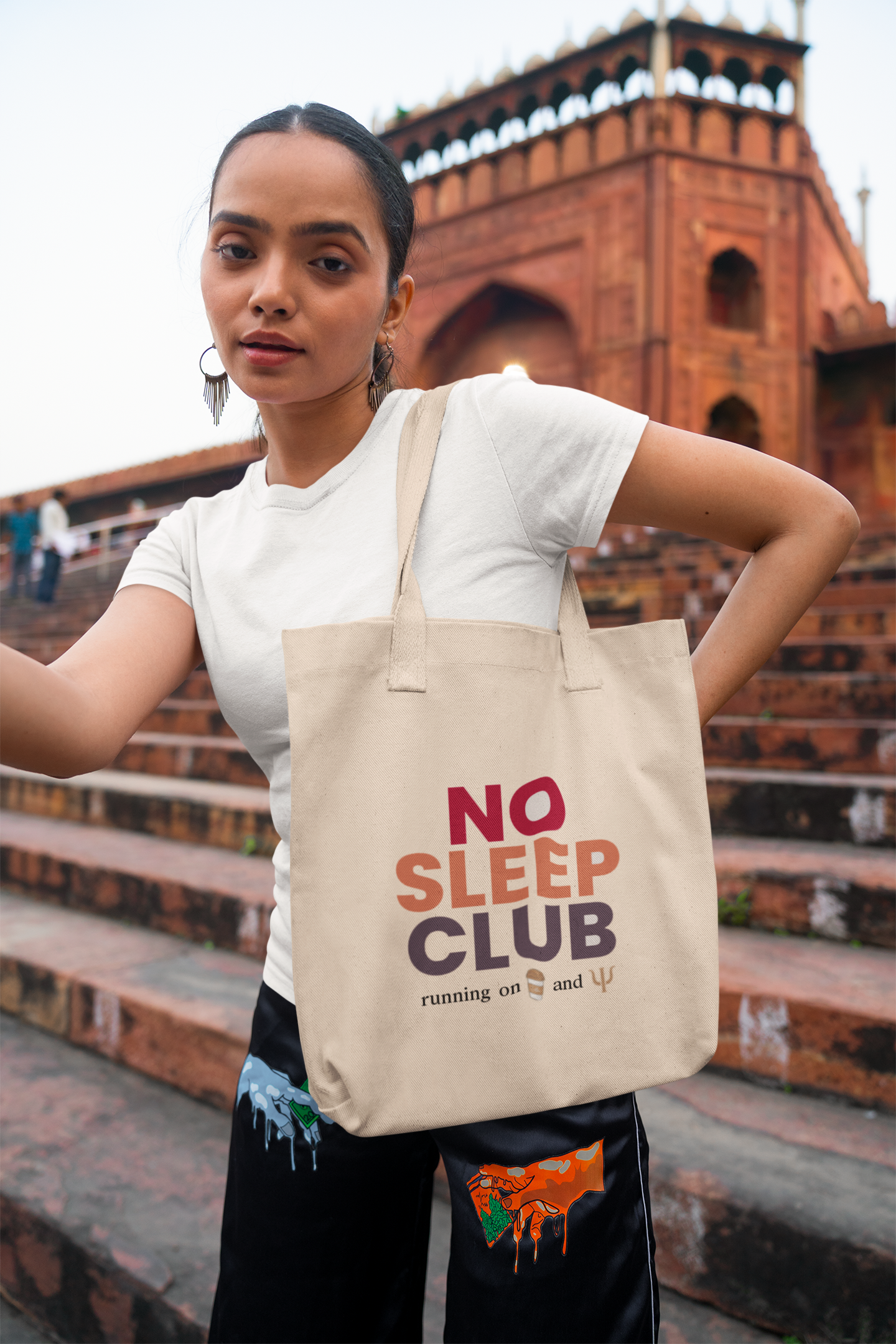 No Sleep Club Tote Bag