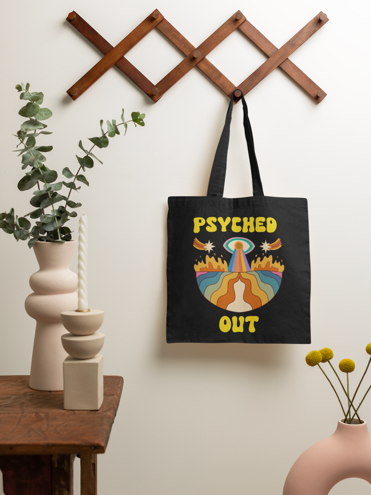 Psyched Out Tote Bag