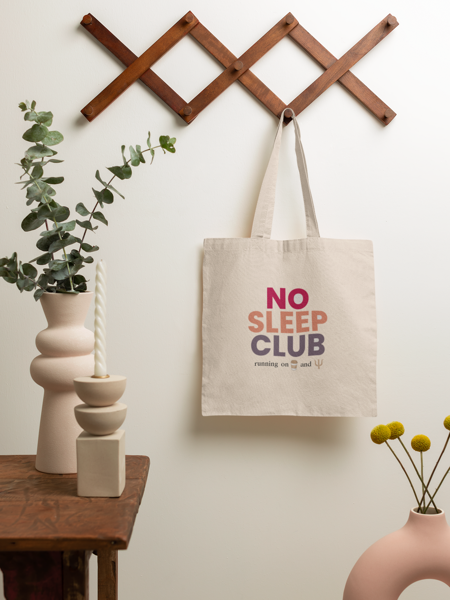 No Sleep Club Tote Bag